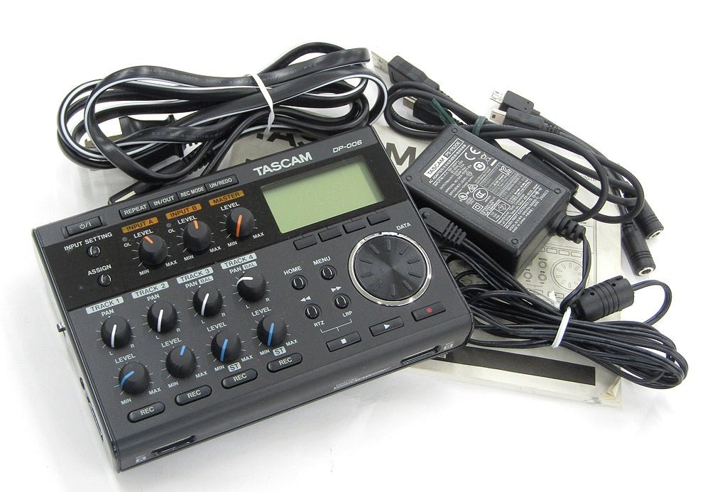 TASCAM タスカム マルチトラックレコーダー MTR DIGITAL POCKETSTUDIO DP - 006 - 安心保証・業界最安値の販売 福助